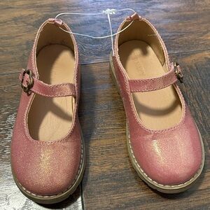 Pink Glitter Kids Shoes OLD NAVY New Size 10 toddler